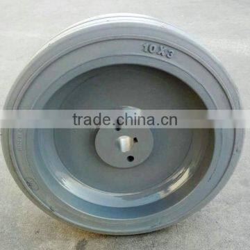 Genie Scissor Lift Replacement Rubber Wheels 10*3,Part Number 96252, Wheel & Tire 10x3, LP15 With Long Warranty photo-2