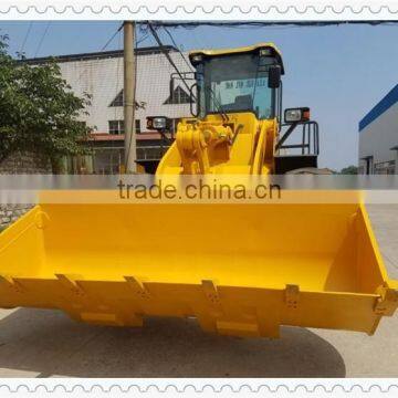 AS956 wheel loder solid waste equipment garbage loader with 220HP diesel engine