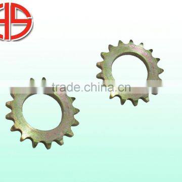 sprocket gear for manufacturing