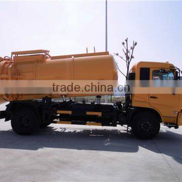Dongfeng Kingrun 10CBM Sewage Suction Tanker Truck for Sale photo-3