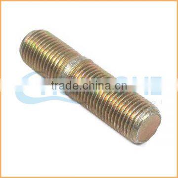 Factory direct sales high quality zinc plated finishing stud bolt