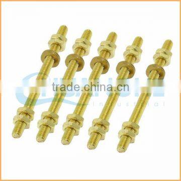 Factory Direct Sales High Quality Zinc Plated Finishing Stud Bolt