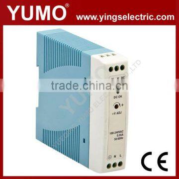 YUMO Din Rail MDR-20 din rail power supply Switching power supply