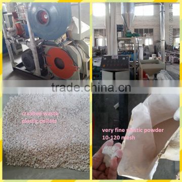 waste plastic scrap grinding machine line/ plastic grinder