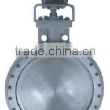 Double eccentric butterfly valve