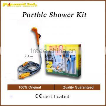 H90194 Portble 12V outdoor shower kit, car shower washer kit hiking & camping CH-DC12