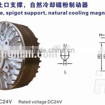 FZK Hollow Shaft Spigot Support Natural Cooling Magnetic Powder Brake photo-4