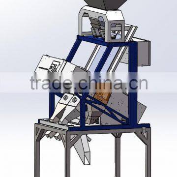 2017 Intelligent Image Double Side Ccd Camera Oats Color Separation Machine photo-6