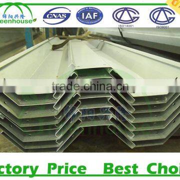 Greenhouse Gutter for Poly carbonate Sheet Greenhouse