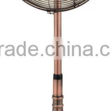 16 inch classical elegant oscillation 100% copper motor metal industrial stand fan supplier