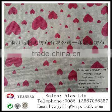 Printing Coloured Non-woven fabric used for Flowers packaging