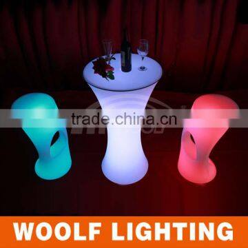 Sharp Flashing Brightsome Rechargeable LED Light Up Bar Stool Bar Chair photo-6