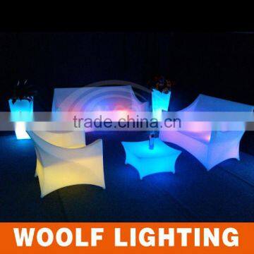 Popular Modern led bullet shape furniture outdoor