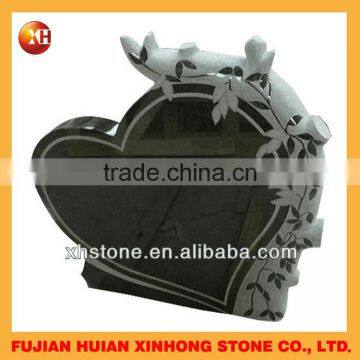 Top Quality Black and Red Heart Shaped Tombstone photo-2