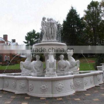 Hand Carved Large Outdoor Water Fountains/marble Fountain photo-5