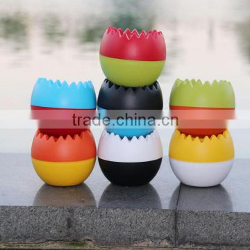 Wholesale cheap round small colorful plastic flower pots