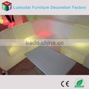 Manufacture--2015 New Corner Led Illuminated Sofa/cordless Led Light up Outdoor Furniture With Remote Control photo-3