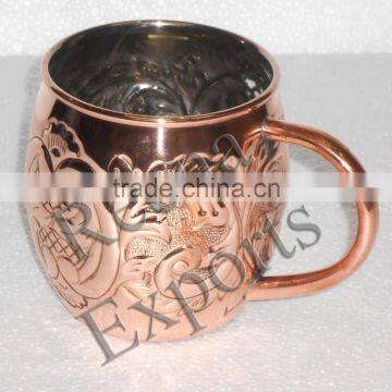 COPPER MUG for SMIRNOFF Vodka Moscow Mule TANKARD