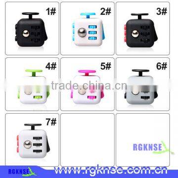 2017 Rgknse newest Fidget Cube Mini Desk Toy Magic Cube free shipping relieves stress cube