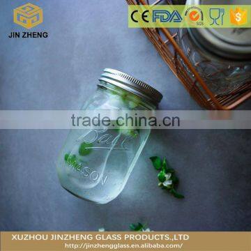 Hot sale Durable glass mason jar Bulk Water Container