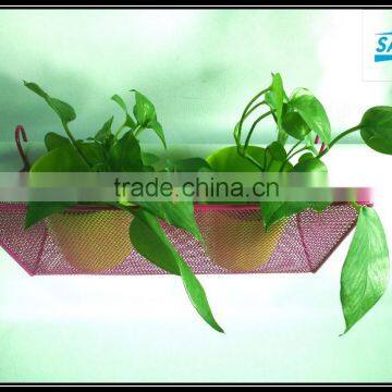 Hanging Storage Racks Wire Mesh Basket photo-2