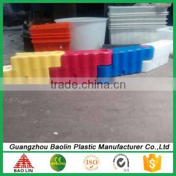 Pedestrian Road Barrier Rotomoding Plastic Safety Road Barrier Red Colour Make in China photo-4