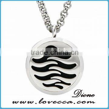 High Quality Factory Direct Price Stainless Steel Aromatherapy Locket Necklace photo-2