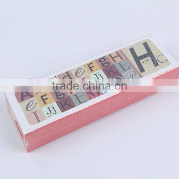 Rectangular Single-layer Printed Paper Pencil Box Colorful Pencil Case photo-4
