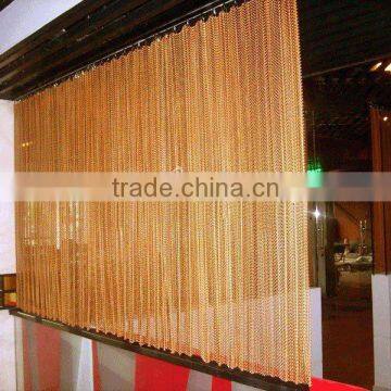 flexible, wave metal drapery stainless wire mesh