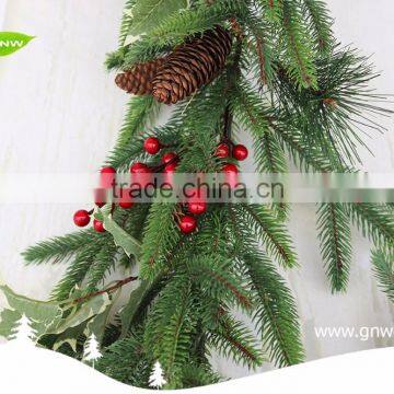 GNW CHGR-1607027 Factory Direct Custom PE Christmas Pine Garland for Sale photo-3