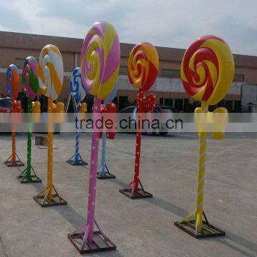 Outdoor or Indoor FRP Lolly Decoration photo-2