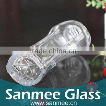 Supplies All Kinds Of Glassware 518ml Transparent Glass Bottle Wholesale