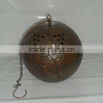 Iron sheet Round Antique Lamps 11"x13.5" 1402
