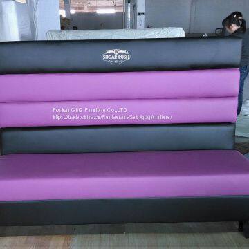 2017 Customized Restaurant Furniture Booth Sofa Seating