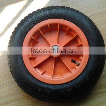 Rubber Wheel 3.00-8(13x3) With Plastic Rim photo-2