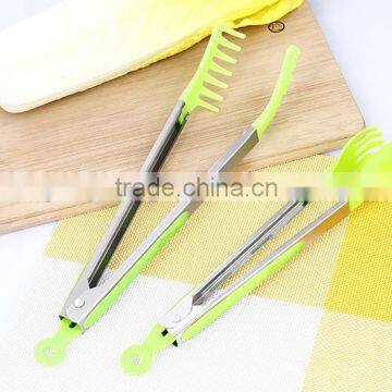 UJ28 Best Selling on Amaozn 12' Food Kitchen Silicone Tongs photo-2