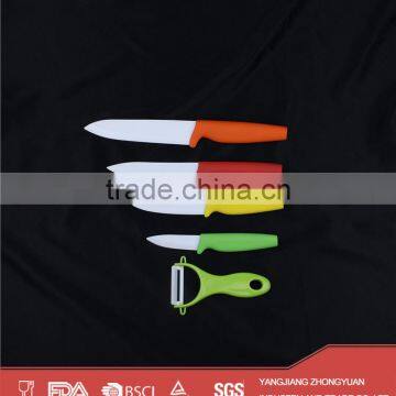 5pcs Kitchen Ceramic Knife Set With Acrylic Stand photo-2