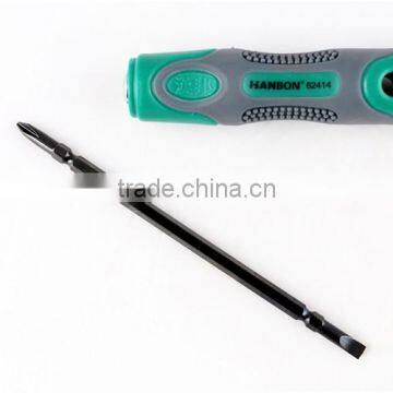 4'' 100mm Cr-V Dual-Functional Screwdriver With Plastic Handle photo-6
