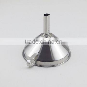 Wide Mouth Stainless Steel Funnel With Detachable Strainer photo-5