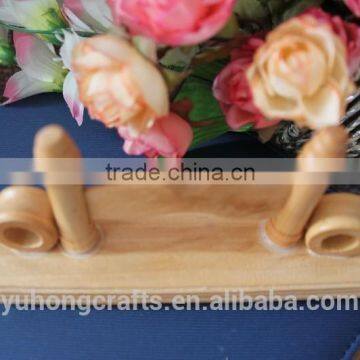 Hot Selling Bamboo Hand Fan Stand Promotional photo-3