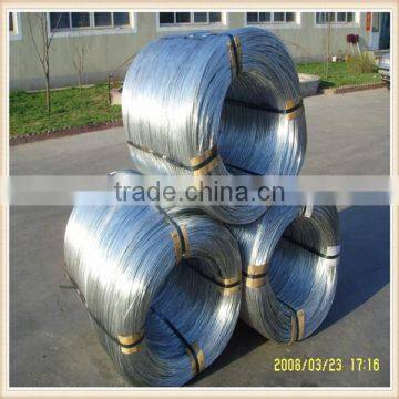 BWG18 galvanized iron wire /hot dipped galvanized binding wire