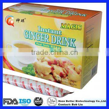 FDA Certified Instant Honeyed Ginger Drink, Best Slimming Tea, Organic Lemon Ginger Tea