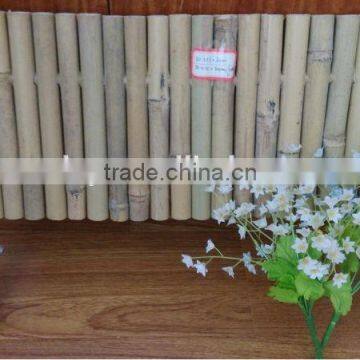charming and unique garden bamboo fence