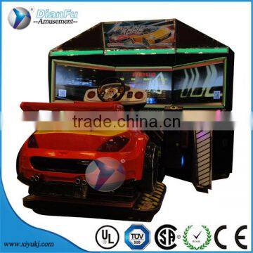 42 Inch LCD 3 Screens Coin Pusher Arcade Kids Grown Ups Simulator Exciting Real Driving Machine photo-2