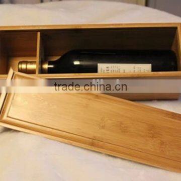 Finish fancy fashional bamboo wine box