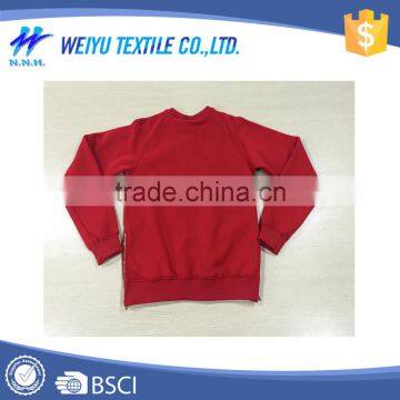 Custom Fleece Mens Blank Long Sleeve t Shirts photo-2