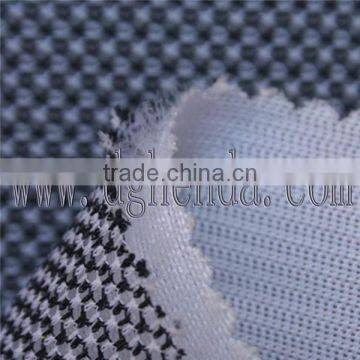 Two color polyester sandwich mesh fabric/sandwich fabric