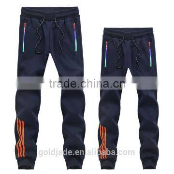 Stylish Stitching Track Pants Wholesale, Custom High Quality Cotton Sport Pants Men photo-5