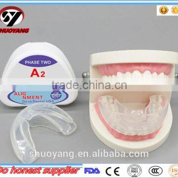 Shuoyang Dental Tooth Orthodontic Appliance Trainer Doctor Braces Mouthpieces For Teeth A1A2,D1D2 photo-3