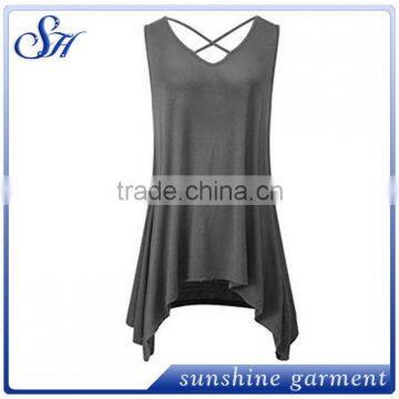 Wholesale Fashion Top Fashion Women Long Blouse Tops for Spring photo-5